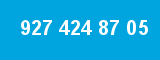 927 424 87 05 927 424 87 05